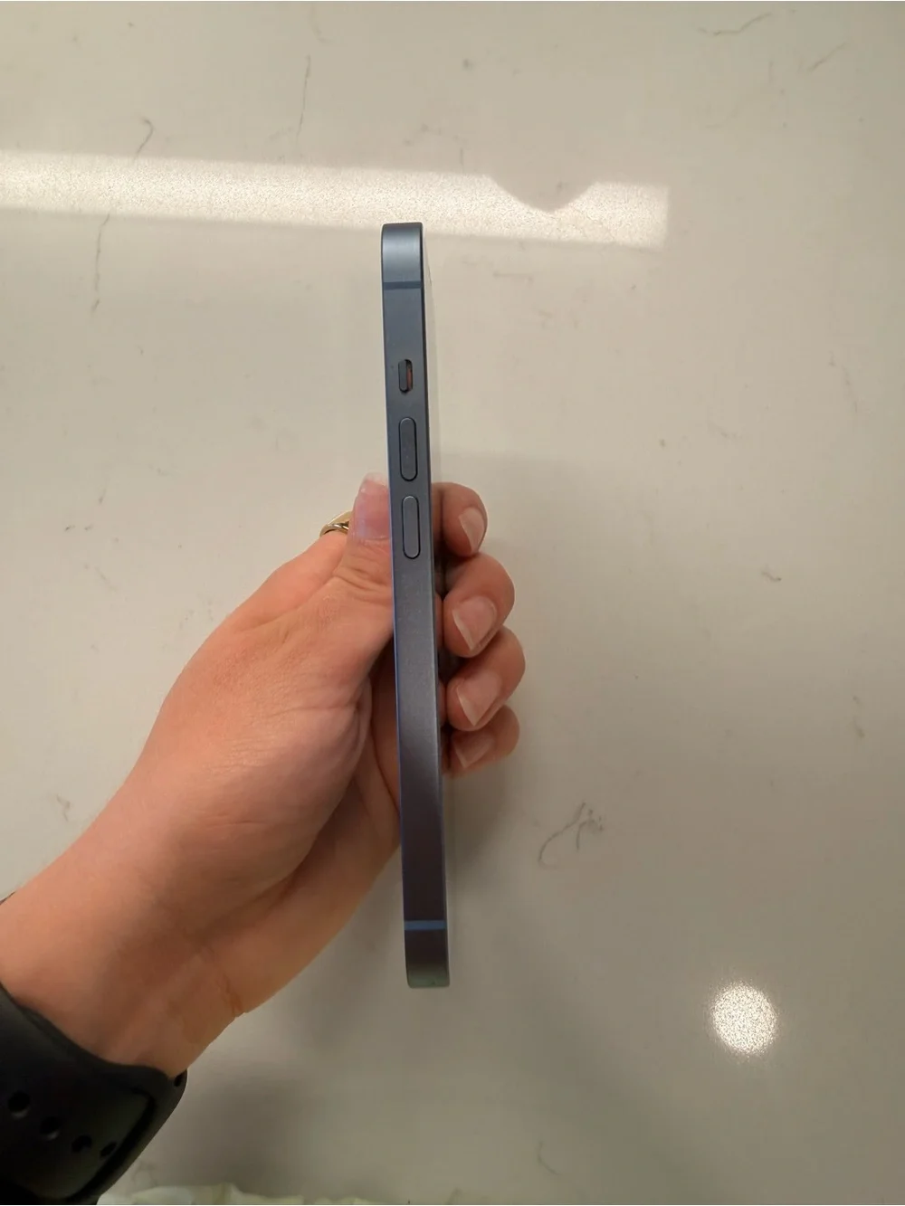 Apple blue color
